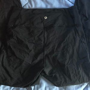 HIGH WAIST LULULEMON MESH DESIGN LEGGINGS